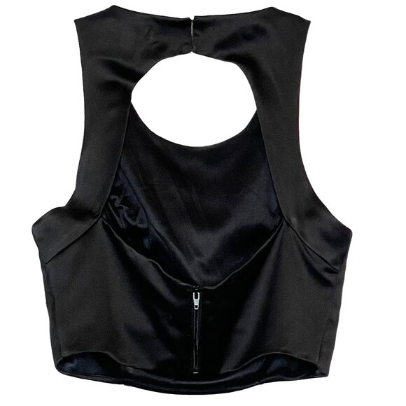 Sequin Hearts 2 Piece Party Dress Crop Top Floral Skirt Size 1 - Picture 8 of 16